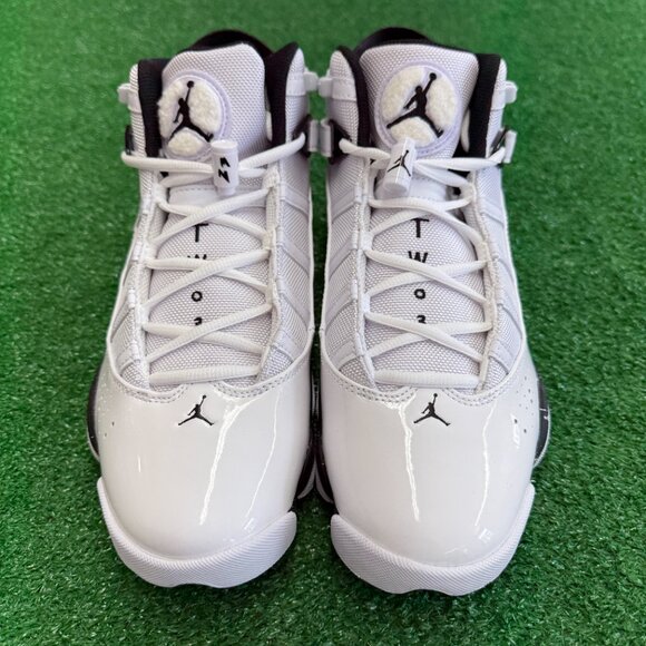 Nike Jordan 6 Rings Mid Mens Basketball Shoes White 322992-111 VNDS Sz 9.5 main image 7